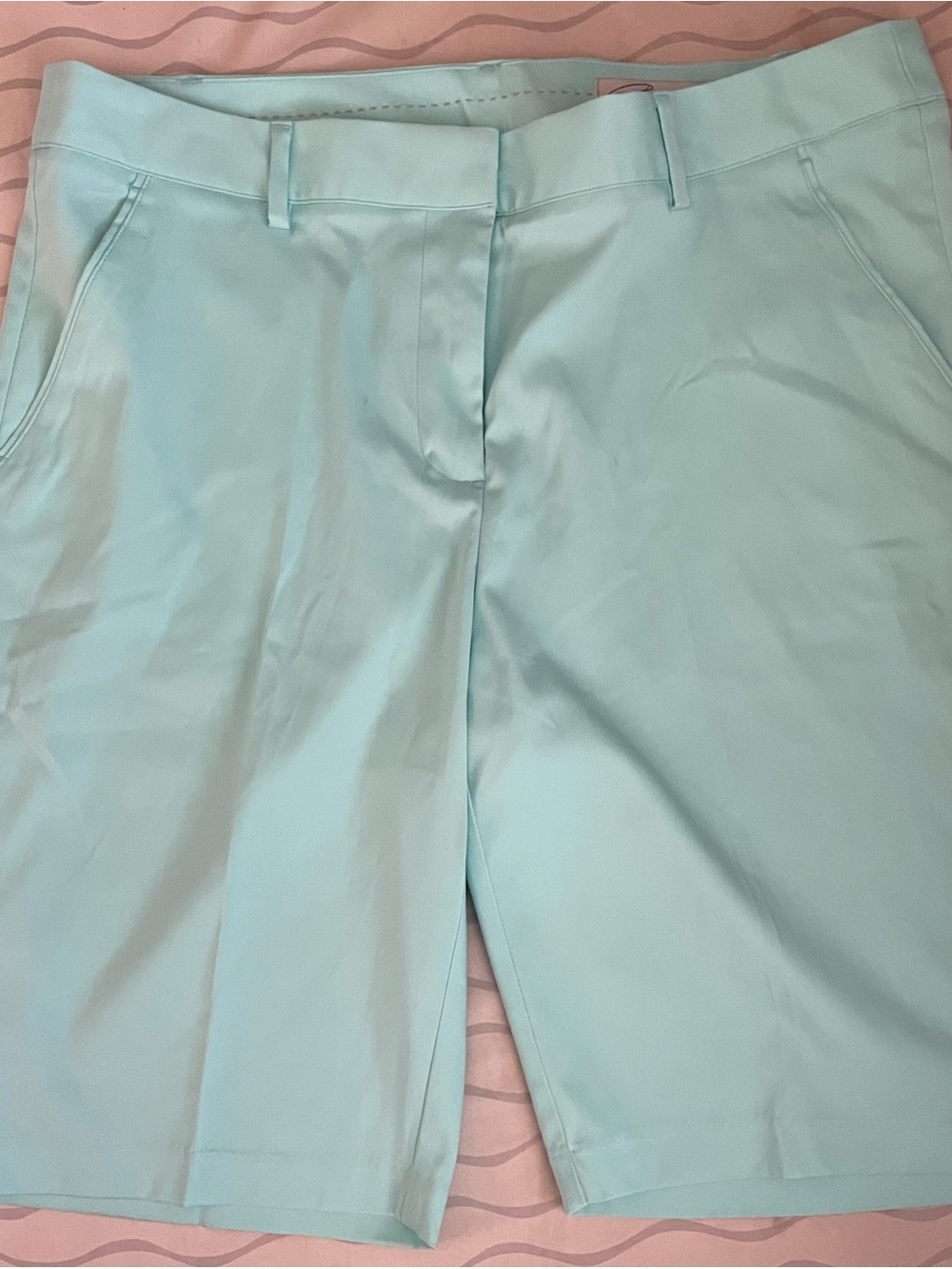 Greg Norman Collection Mint Blue Women's Bermuda Shorts